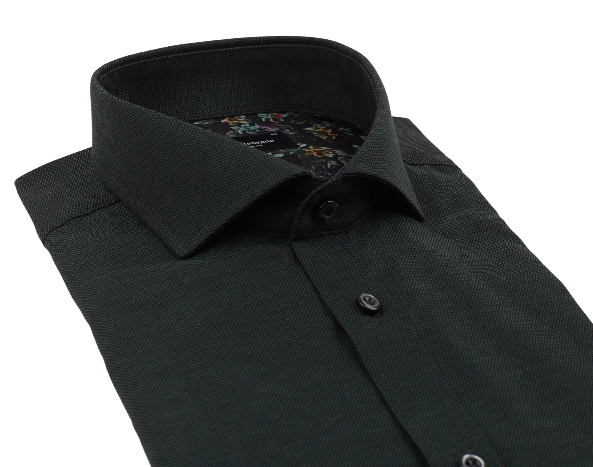 BS Pepe Modern Fit Skjorte - Dark Green