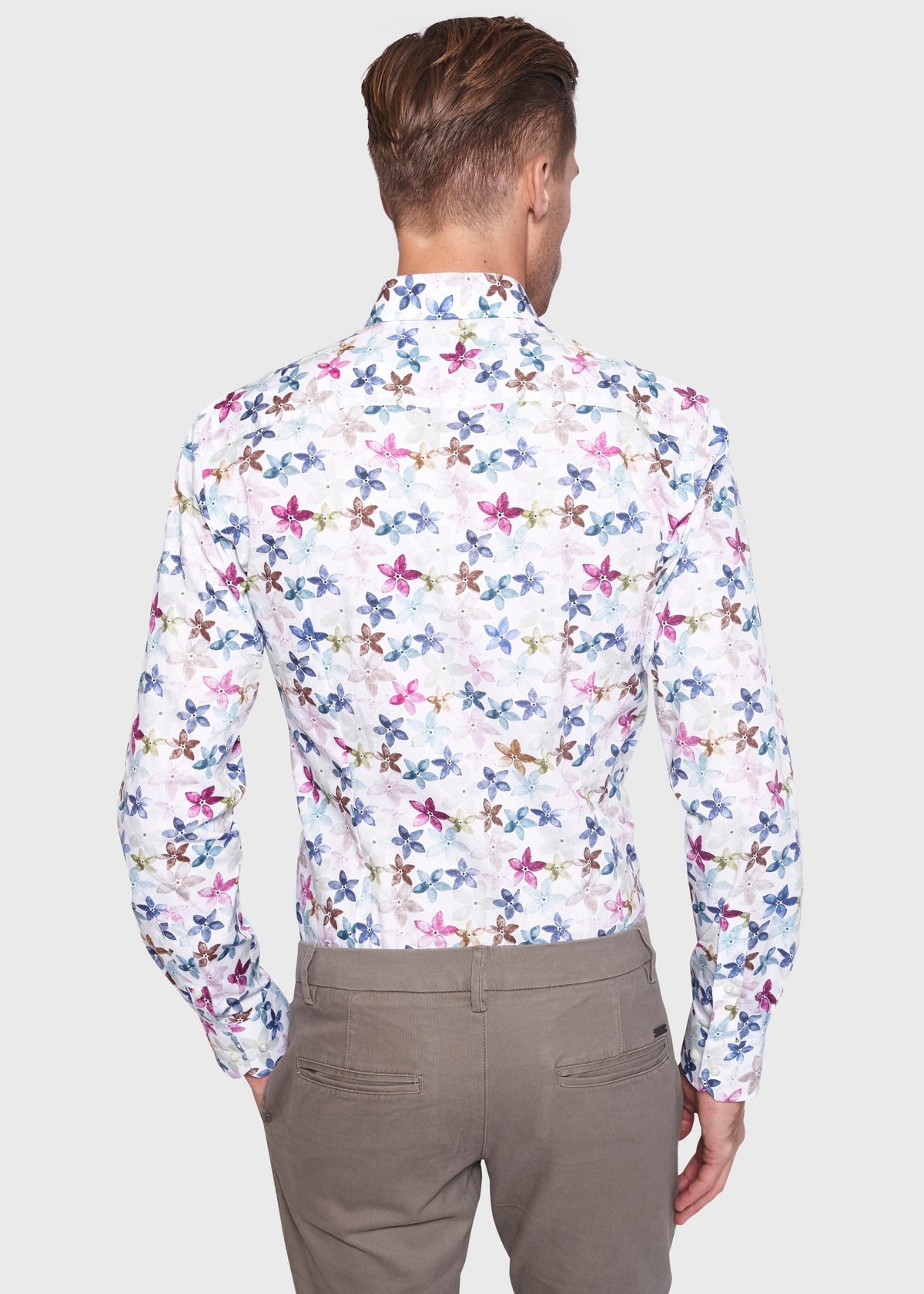 BS Porter Slim Fit Shirt - White