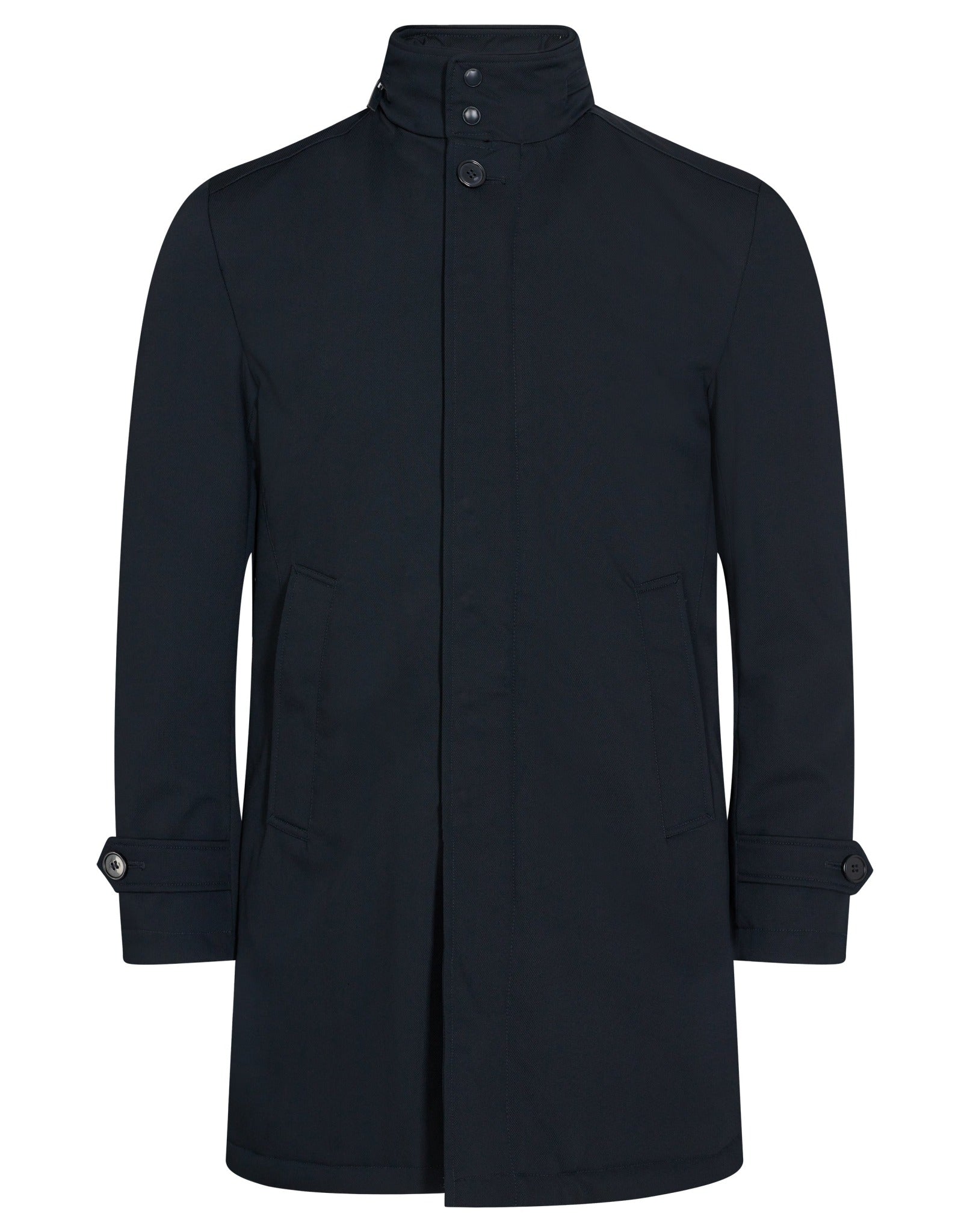 BS Quebech Slim Fit Frakke - Navy