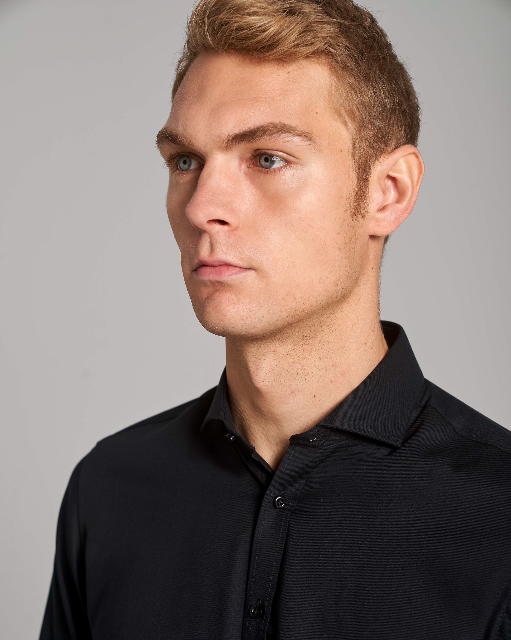 BS Raphael Modern Fit Shirt - Black