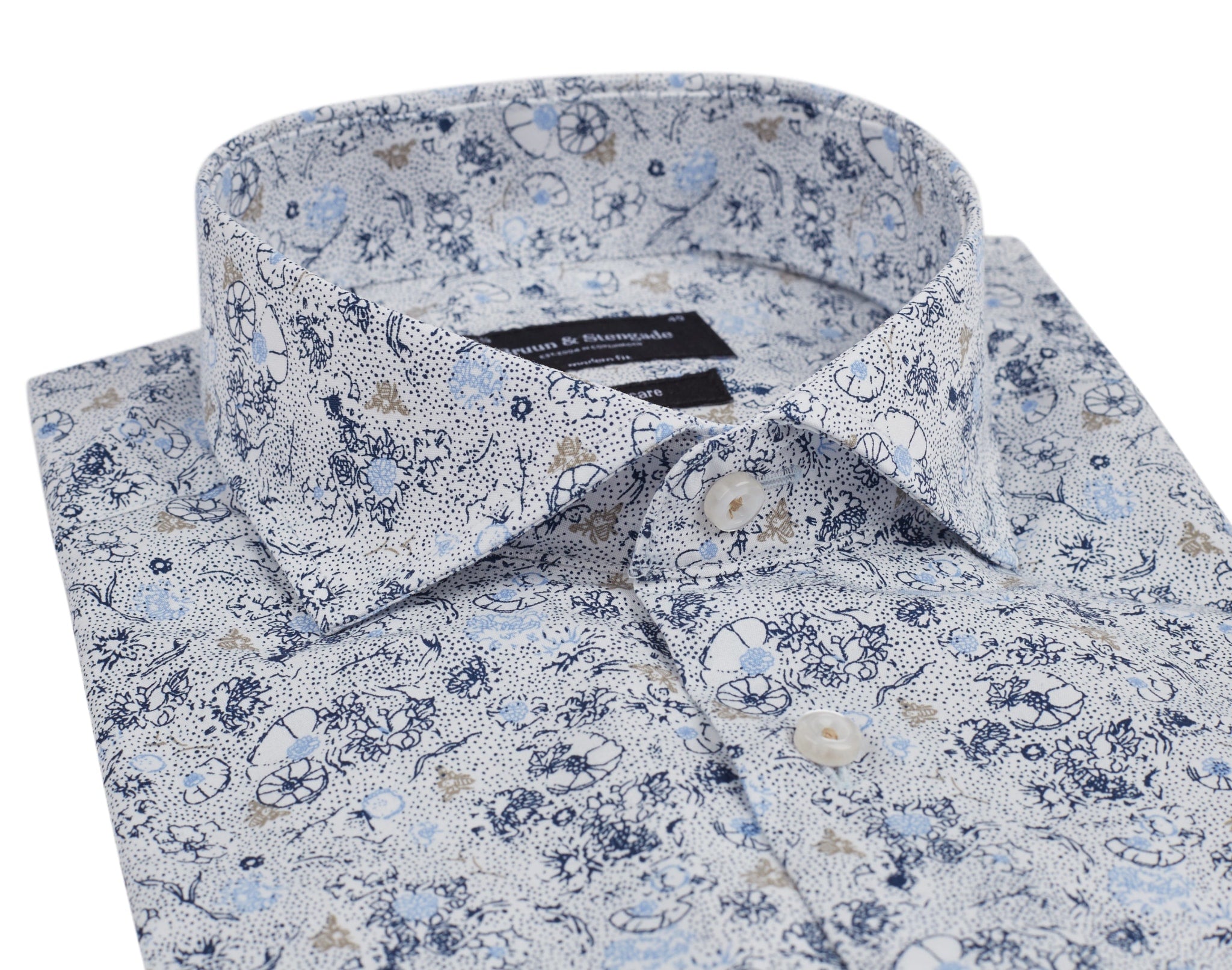 BS Rodri Modern Fit Skjorte - White