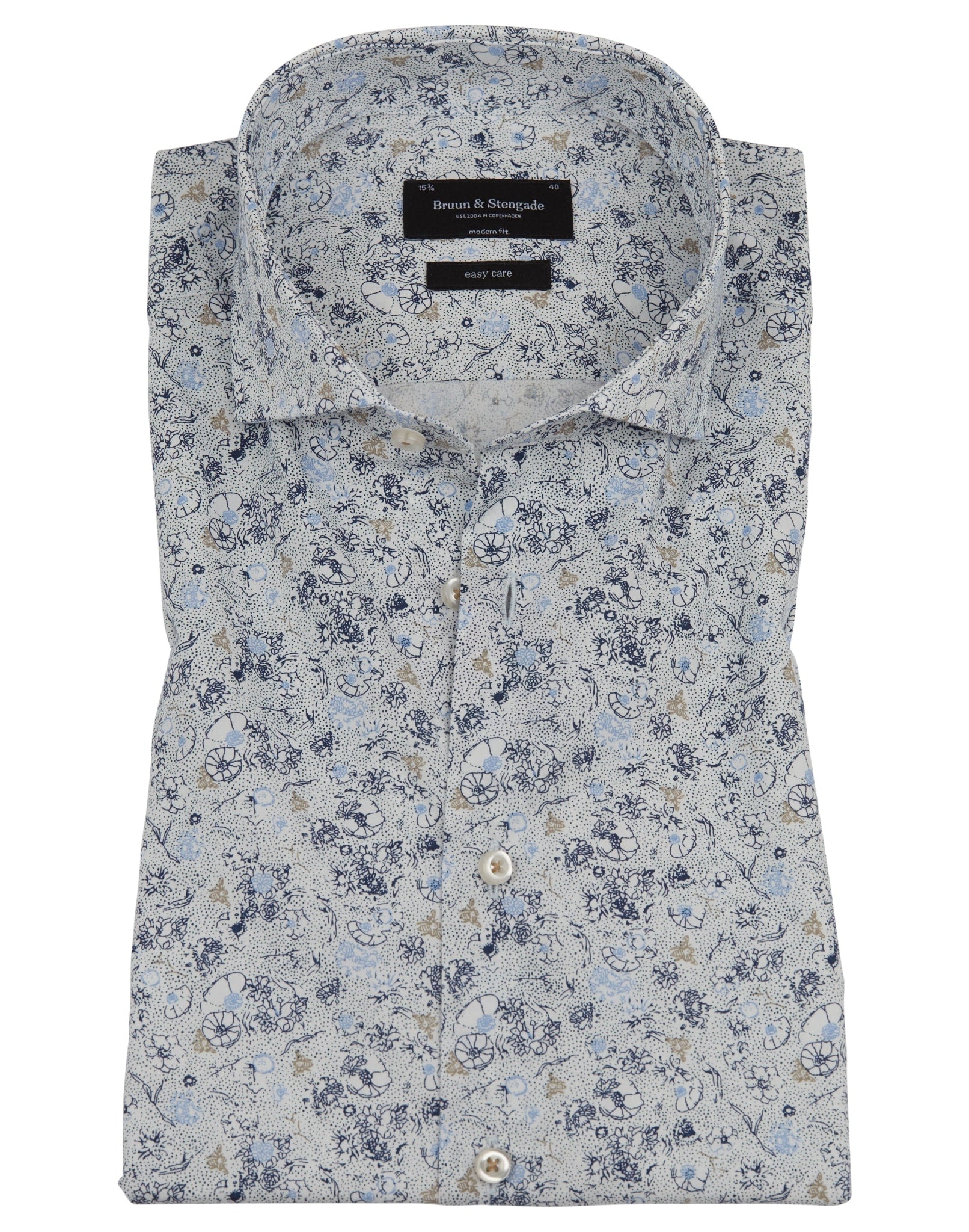 BS Rodri Modern Fit Skjorte - White