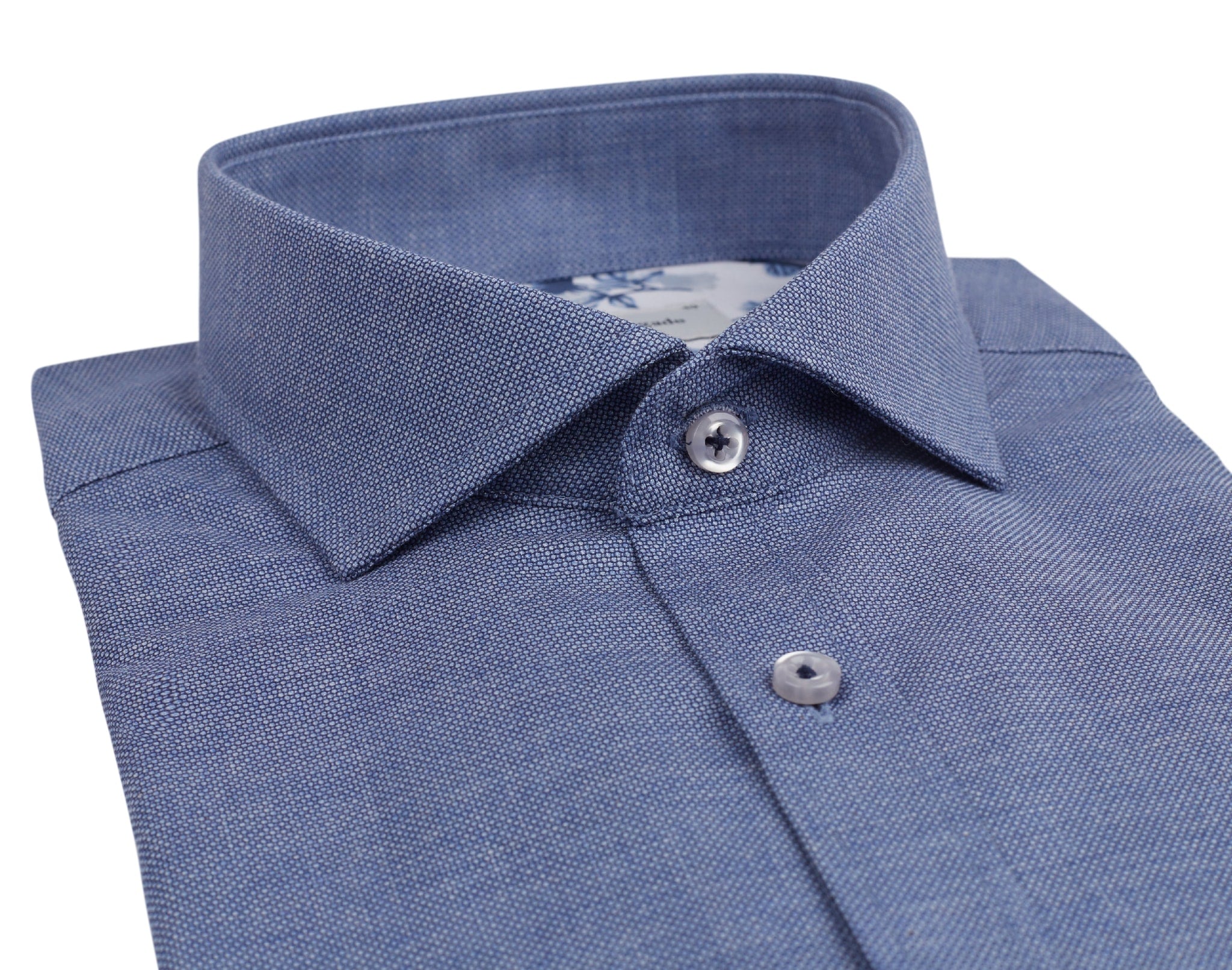 BS Schrader Slim Fit Skjorte - Dark Blue