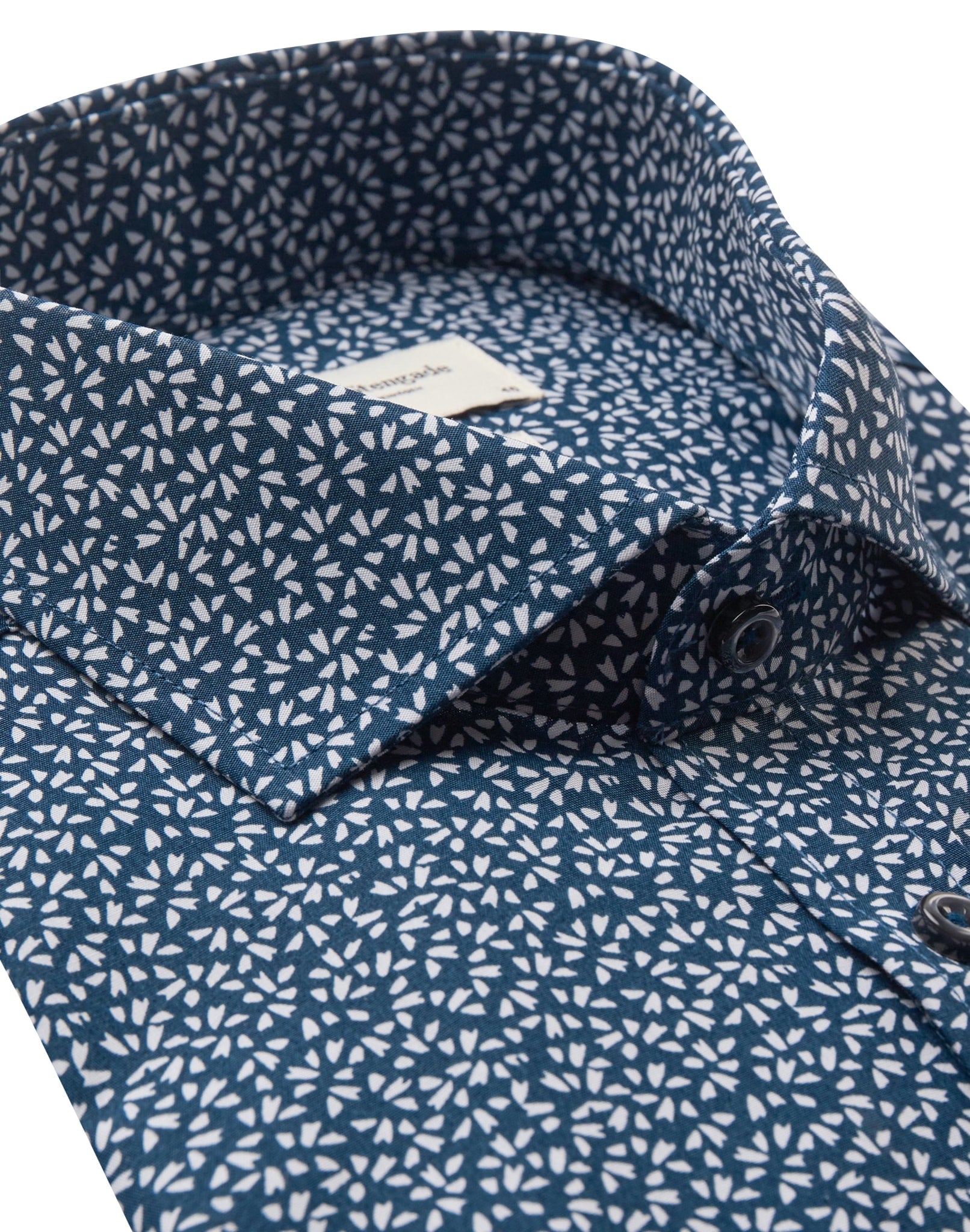 BS Shearer Slim Fit Skjorte - Navy