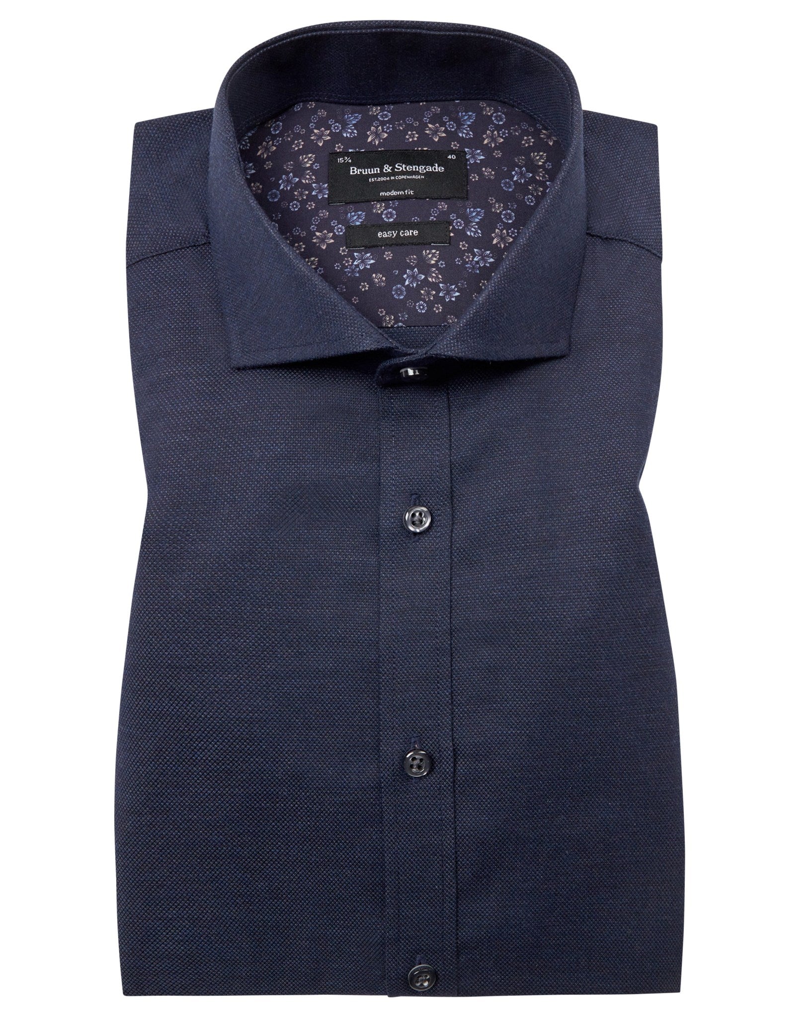 BS Vedal Modern Fit Skjorte - Thunder