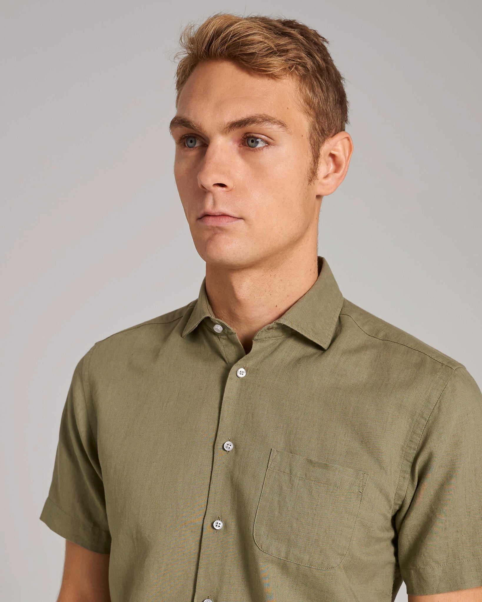 BS Max Casual Modern Fit Skjorte - Army