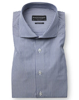 BS Mcdonald Modern Fit Shirt - Navy/White