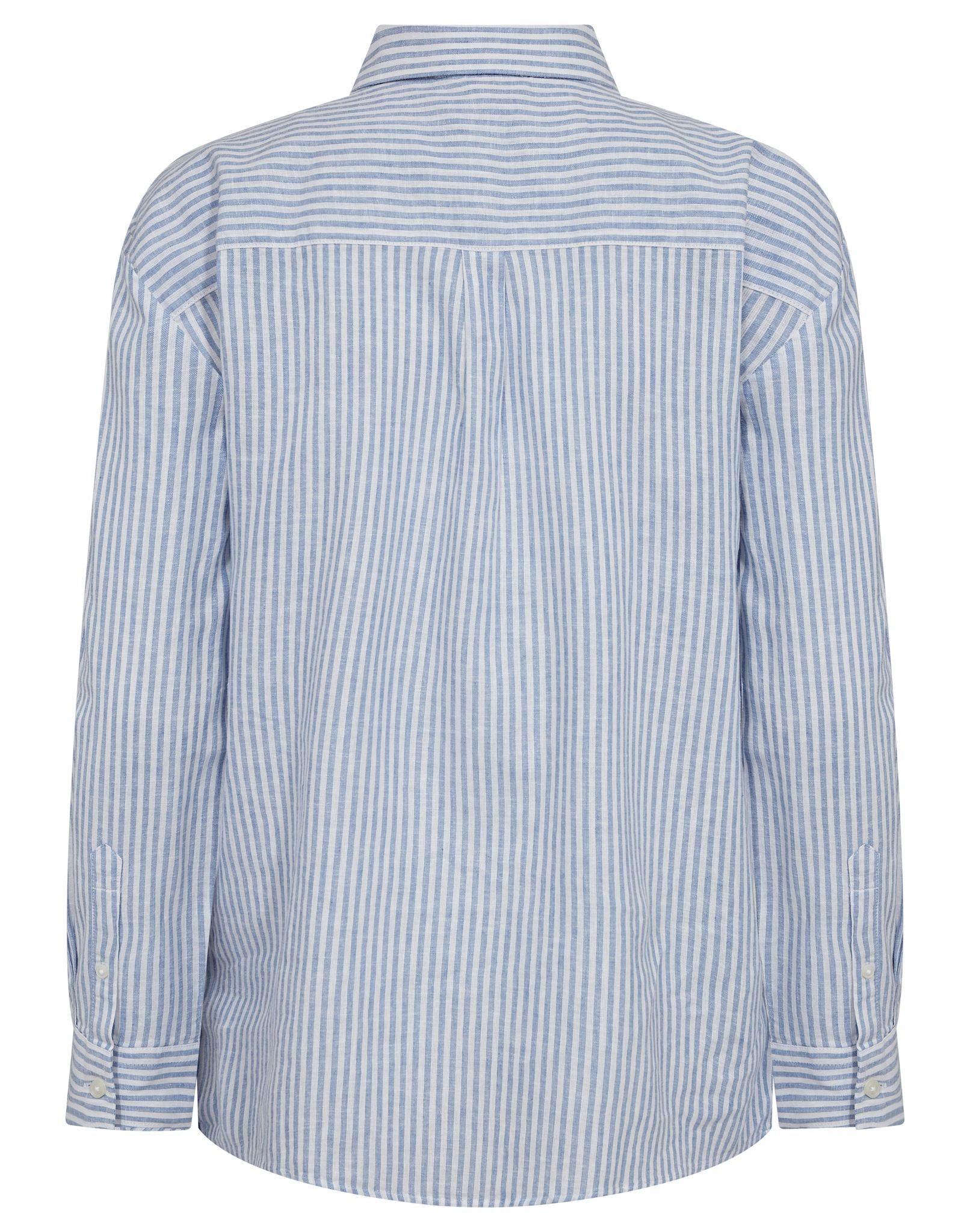BS Marietta Regular Fit Shirt - Light Blue/White