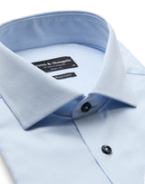 BS Hukacz Modern Fit Shirt - Light Blue/White