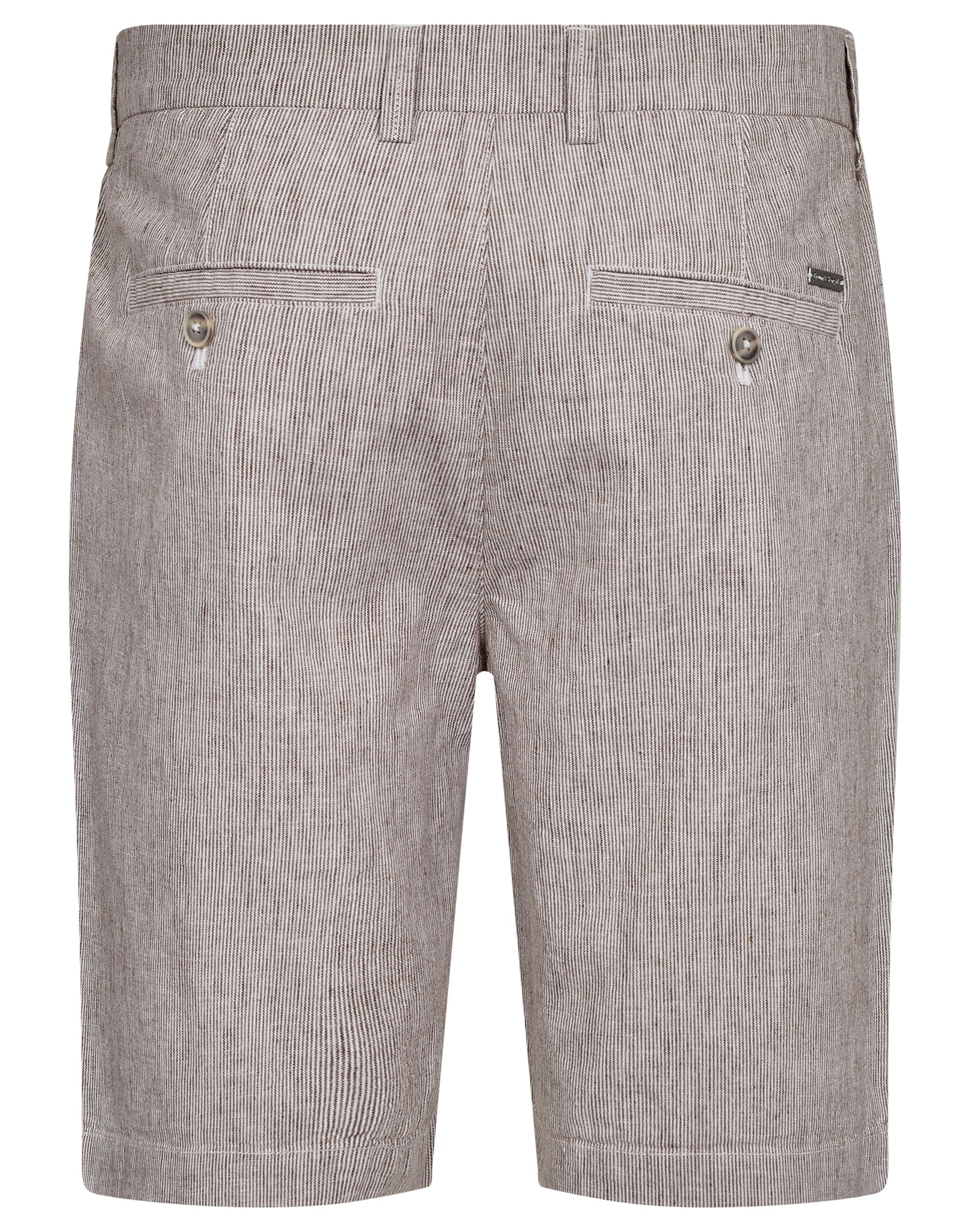 BS Darion Regular Fit Shorts - Brown/White