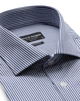 BS Mcdonald Modern Fit Shirt - Navy/White