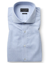 BS Alexei Modern Fit Shirt - Light Blue/White