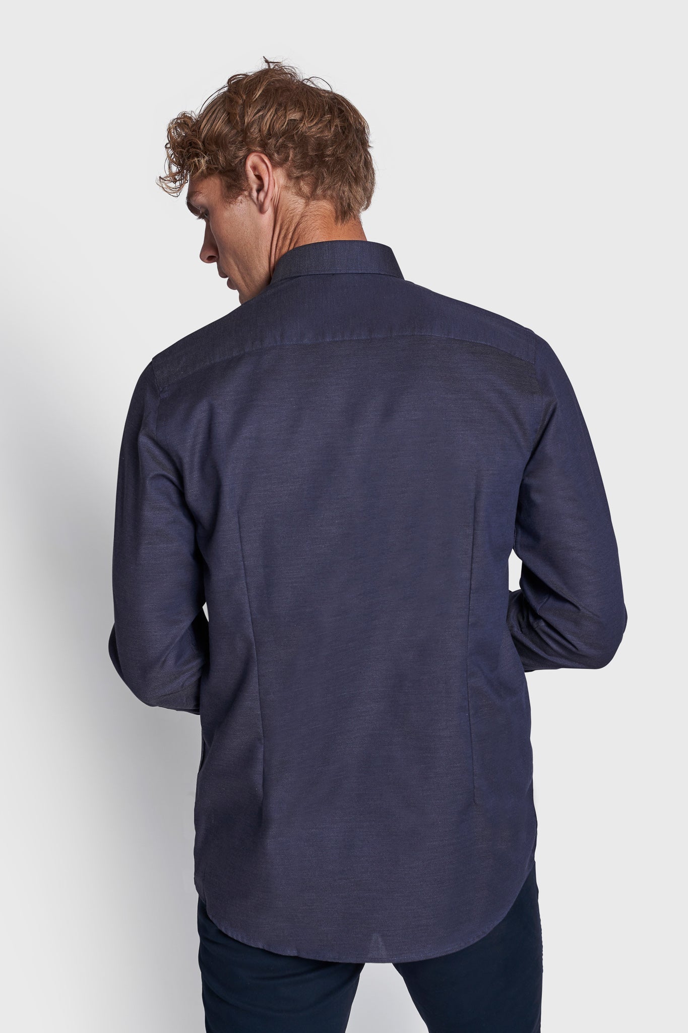 BS Ziyech Modern Fit Skjorte - Thunder