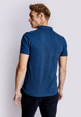 BS Monir Regular Fit Polo Shirt - Dark Blue