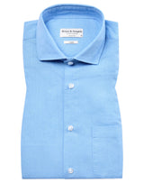 BS Ferrol Casual Slim Fit Shirt - Light Blue
