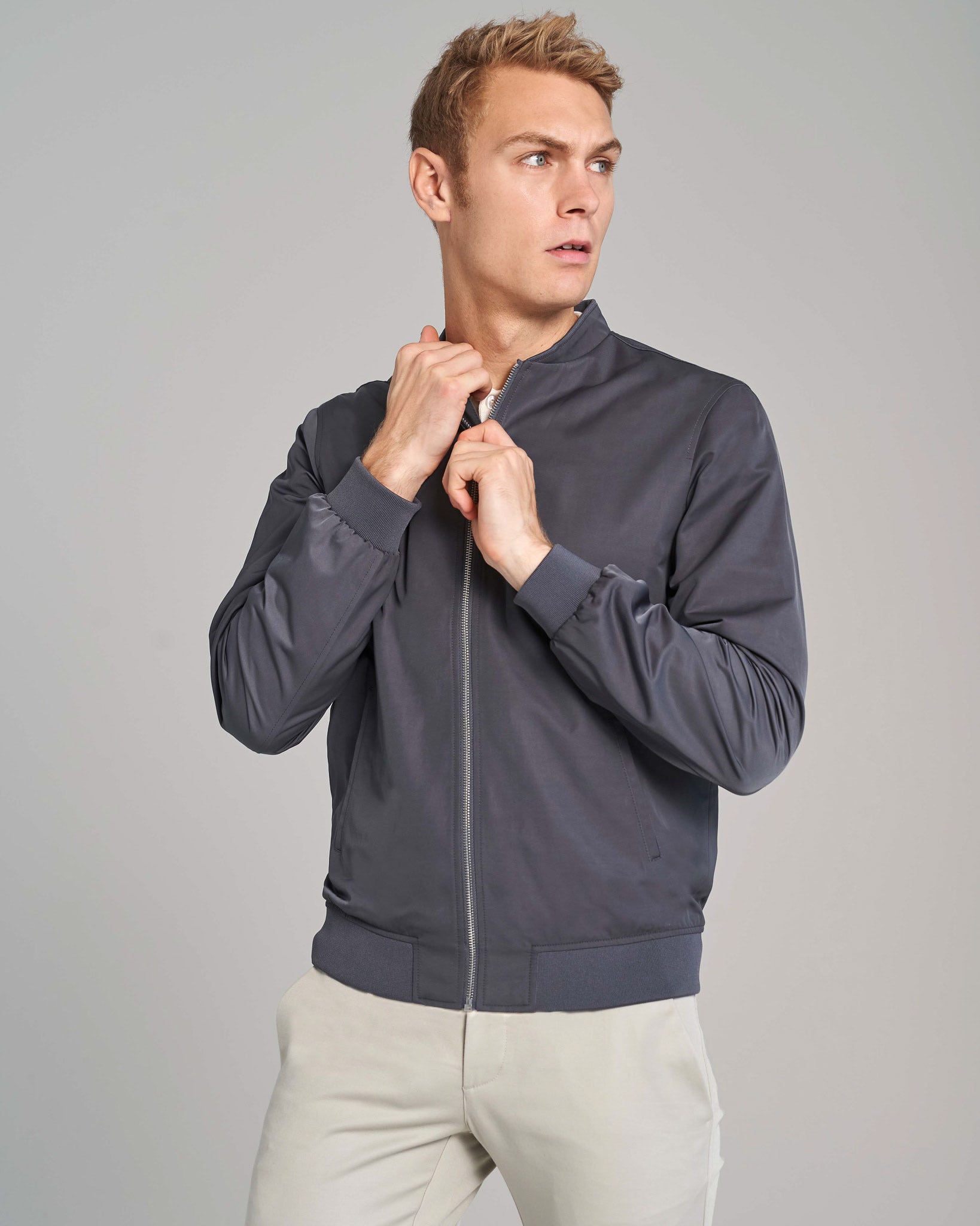 BS Tapia Regular Fit Jacket - Iron