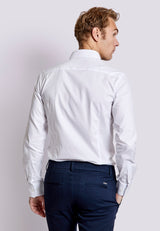 BS Percie Modern Fit Shirt - White