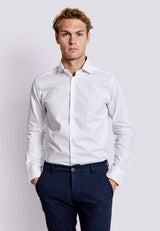 BS Percie Modern Fit Shirt - White