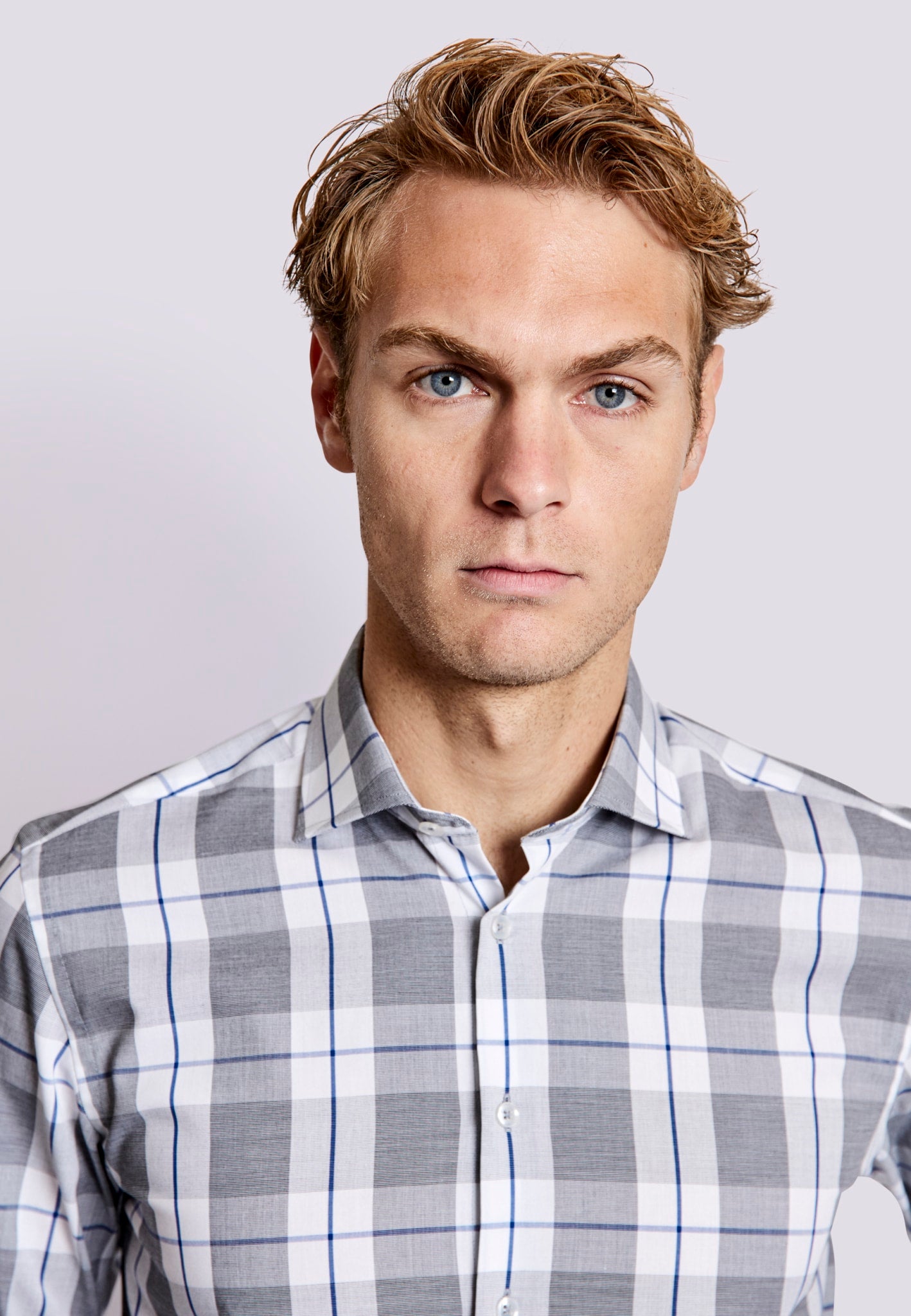 BS Demie Slim Fit Skjorte - Grey