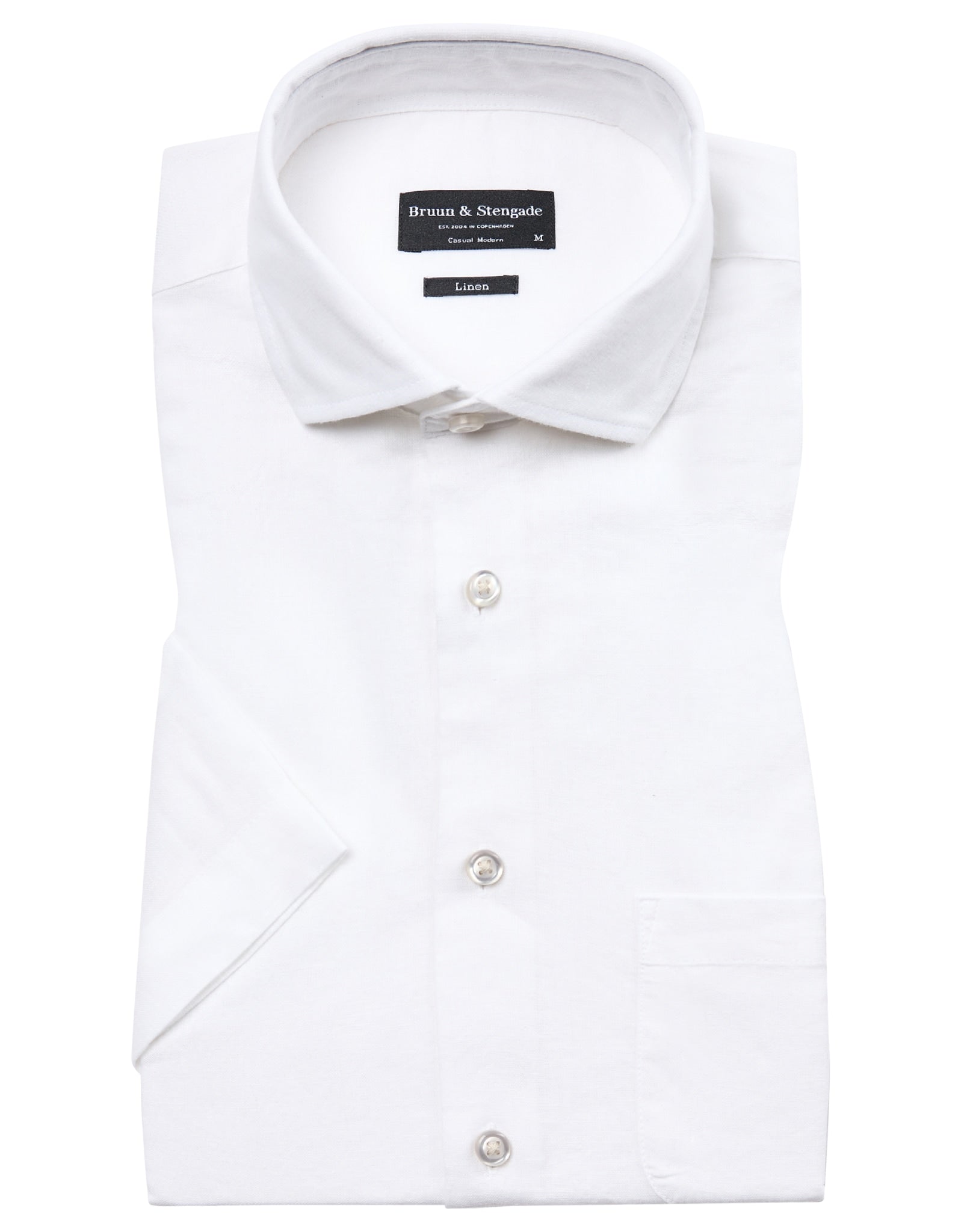 BS Gandia Casual Modern Fit Skjorte - White