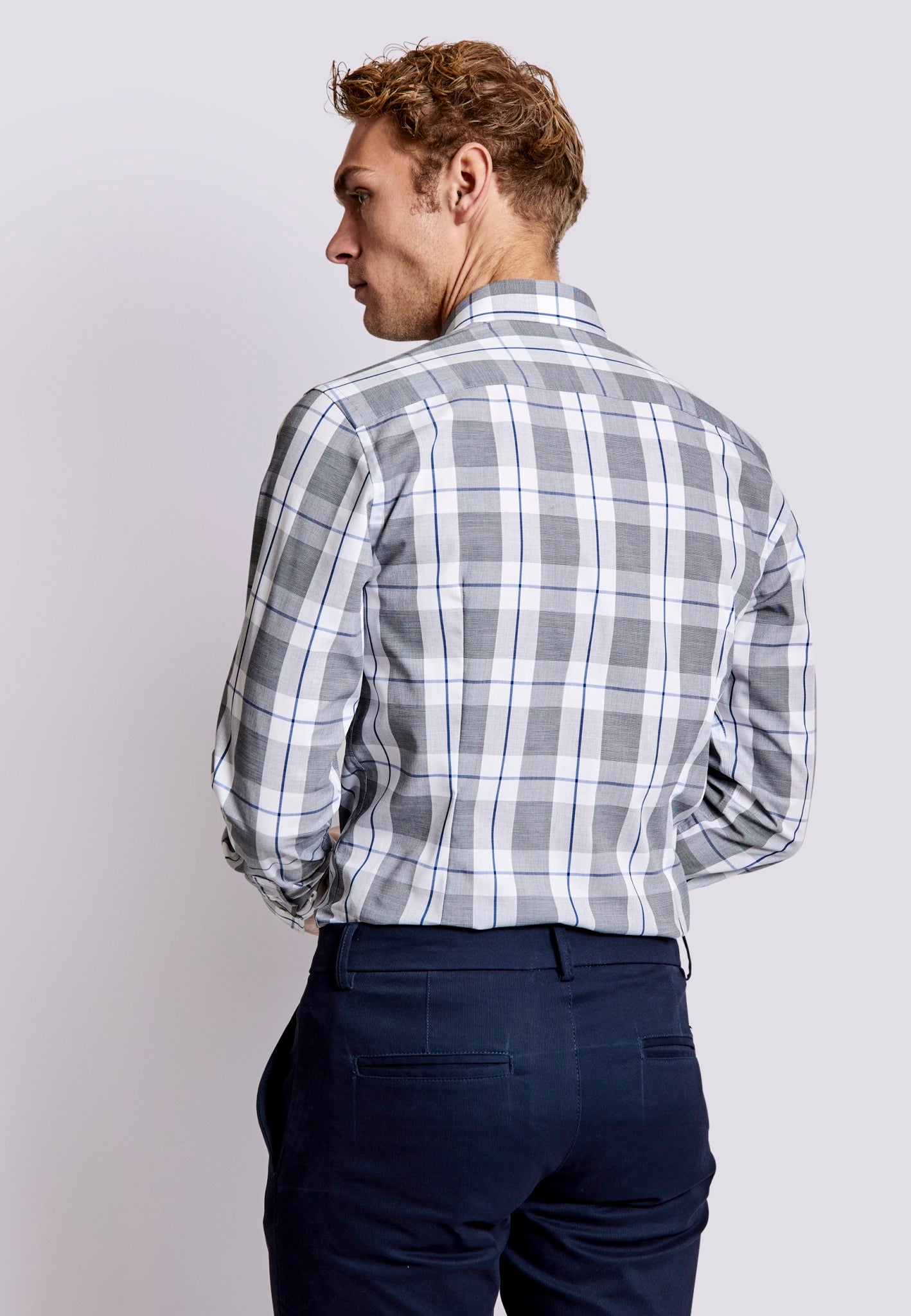 BS Demie Slim Fit Skjorte - Grey