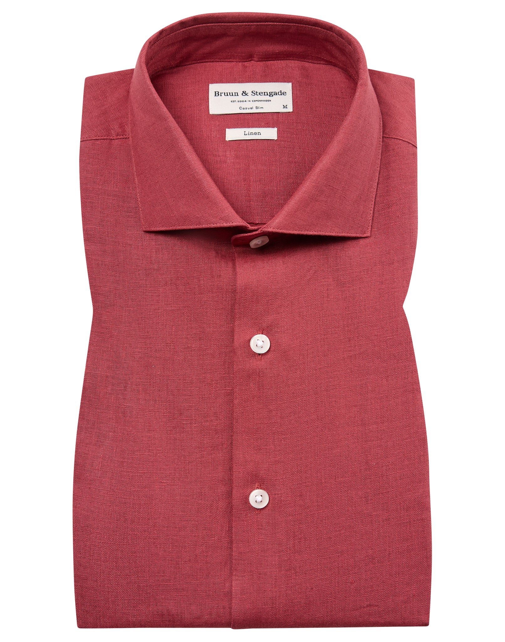 BS Sevilla Casual Slim Fit Skjorte - Rust