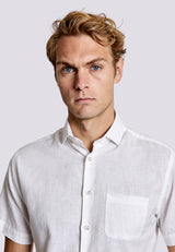 BS Gandia Casual Modern Fit Shirt - White