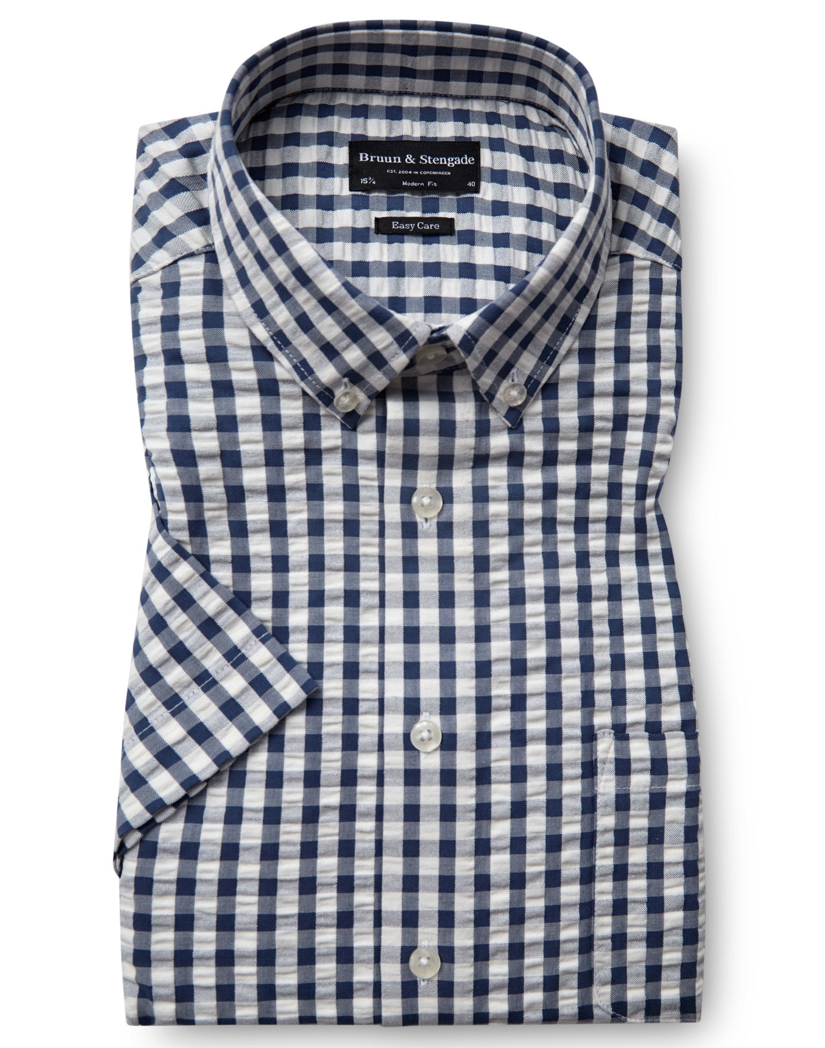 BS Marino Modern Fit Shirt - Dark Blue