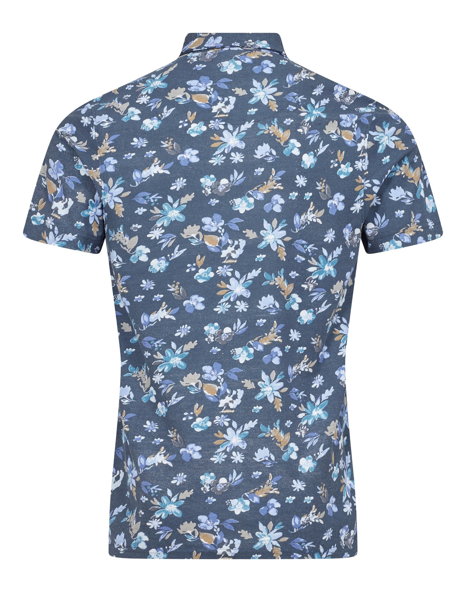 BS Hermanos Regular Fit Polo Shirt - Navy