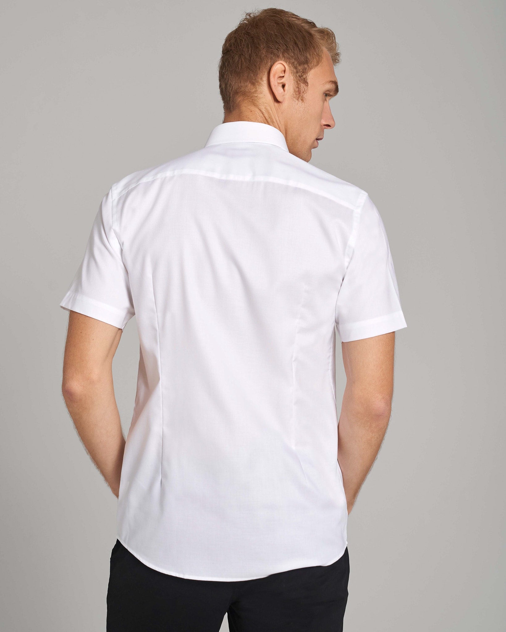 BS Willis Modern Fit Skjorte - White
