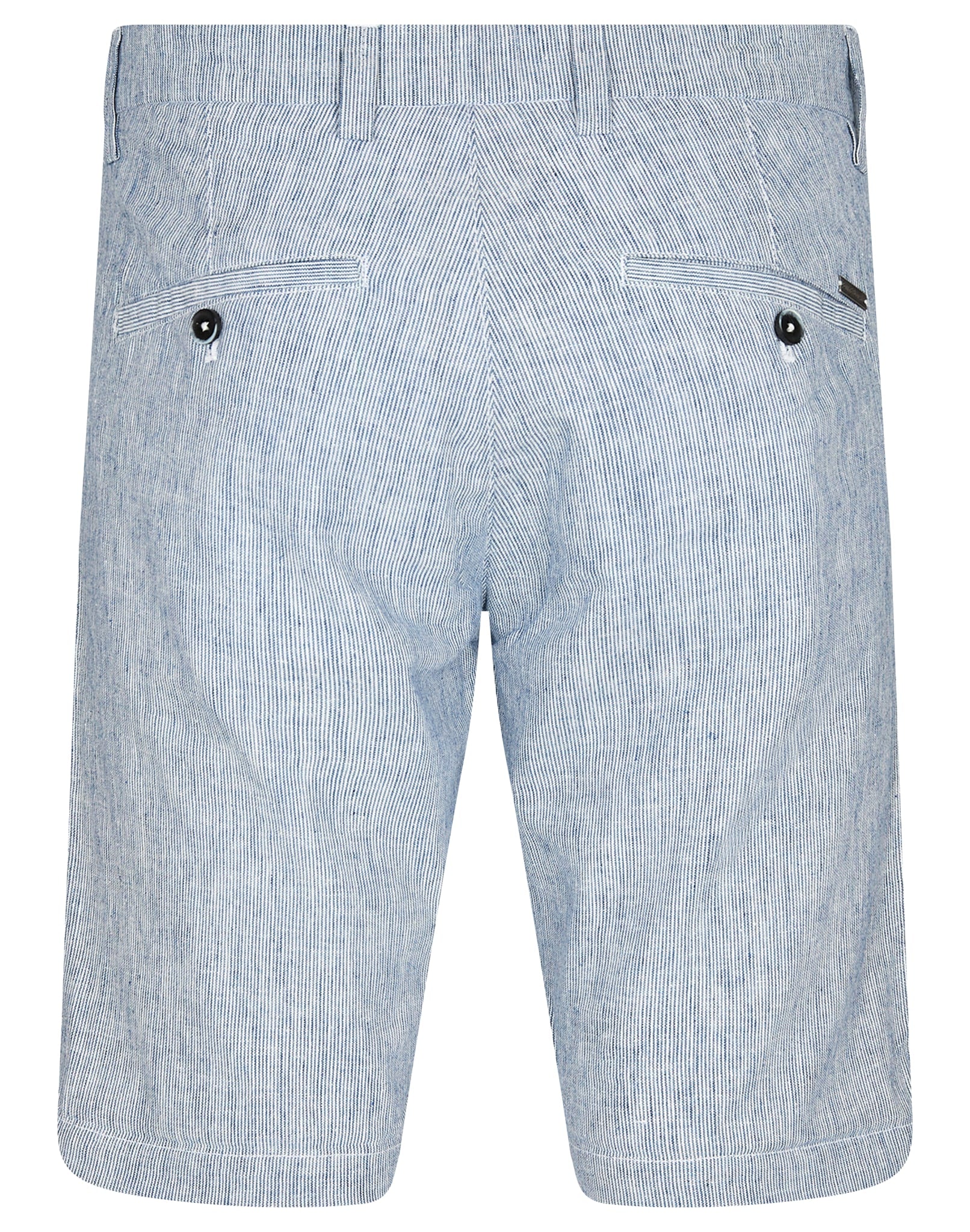 BS Isai Regular Fit Shorts - Navy/White
