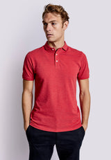 BS Monir Regular Fit Polo Shirt - Red