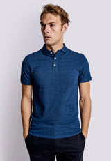 BS Monir Regular Fit Polo Shirt - Dark Blue