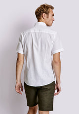 BS Gandia Casual Modern Fit Shirt - White