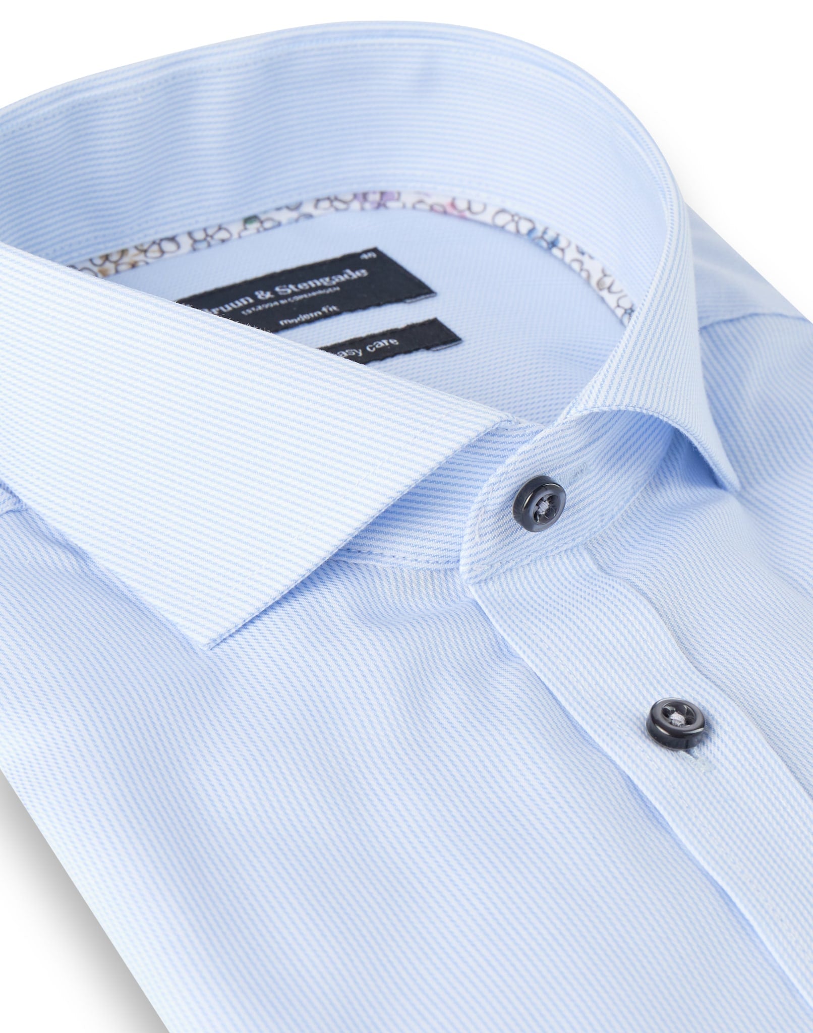 BS Lewin Modern Fit Skjorte Light Blue - Light Blue