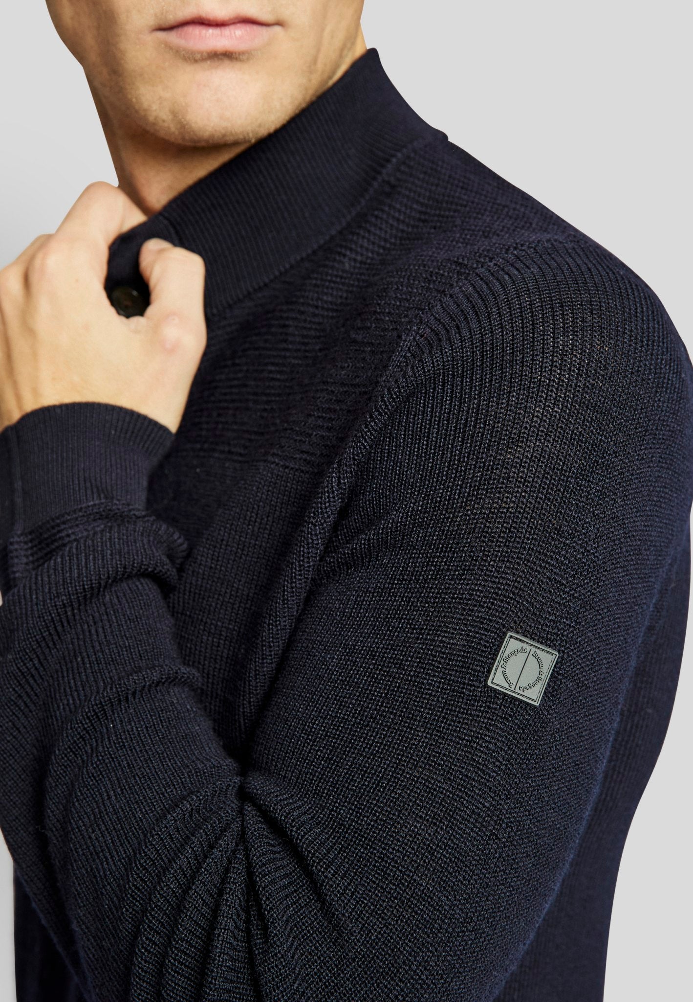 BS Elliot regular fit Strik - Navy