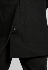 BS Ontario slim fit coat - Black