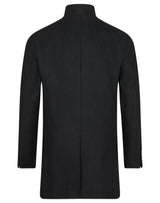 BS Ontario slim fit coat - Black