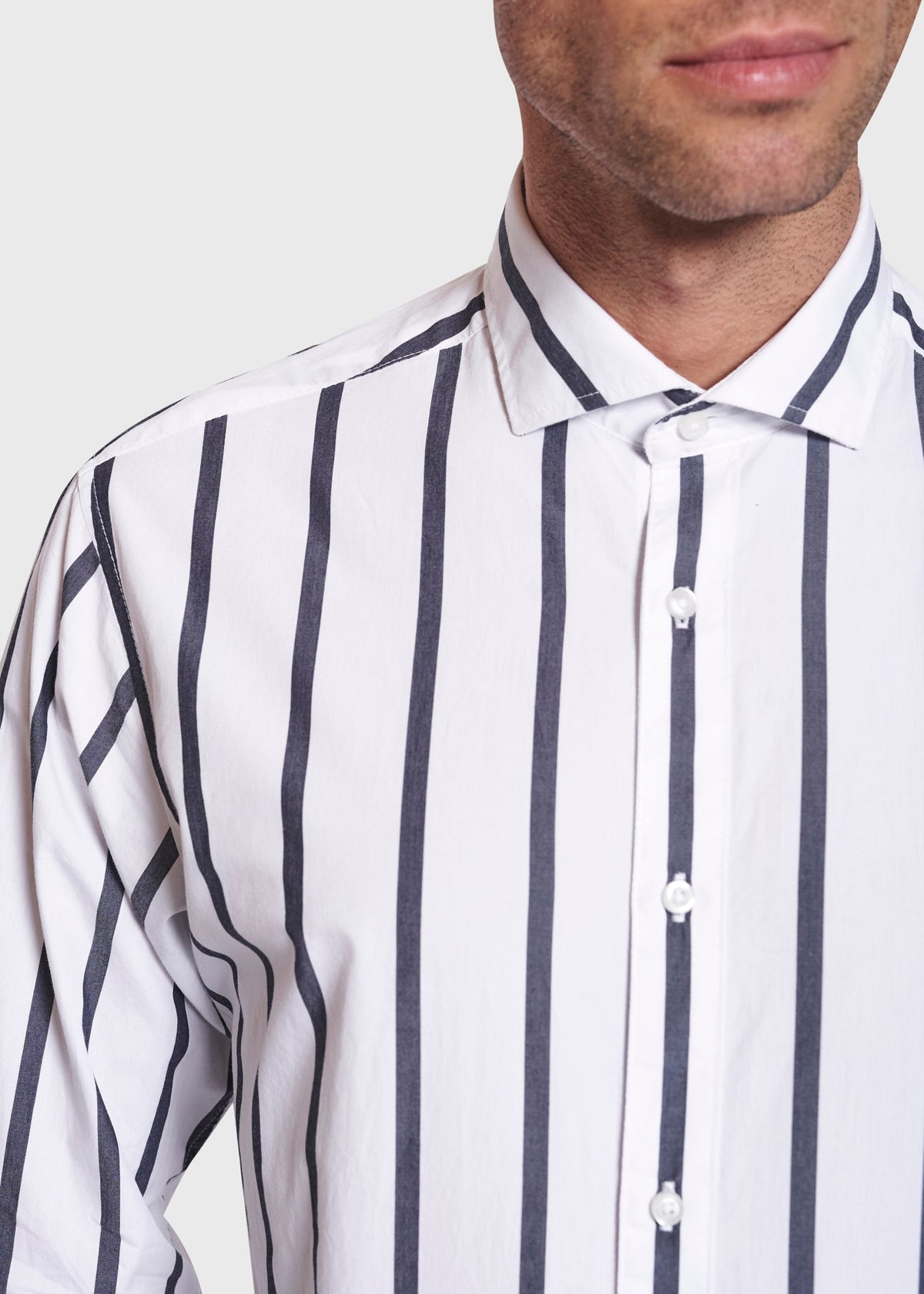 BS Sukumo Slim Fit Skjorte - White
