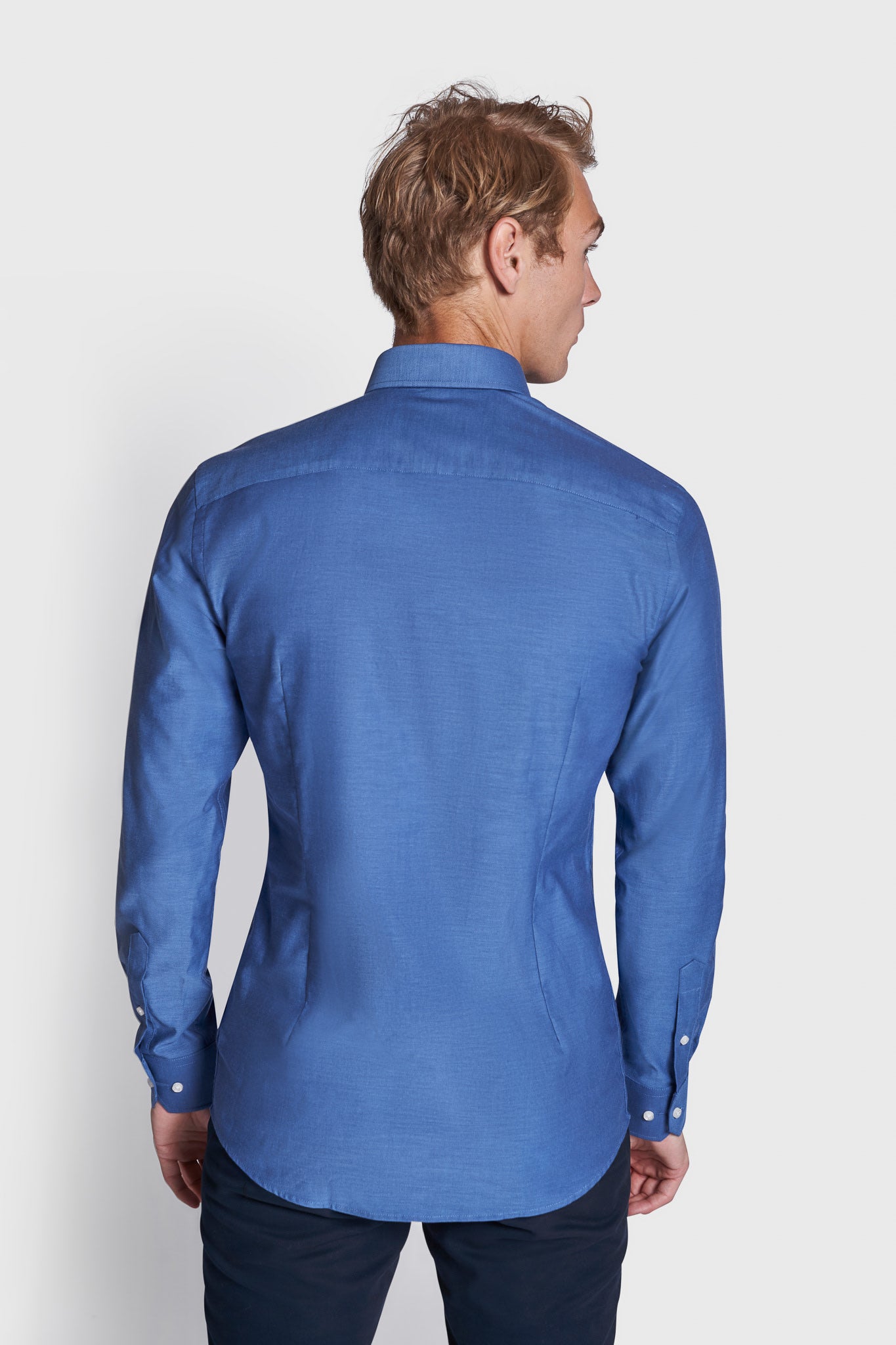 BS Beech Modern Fit Shirt - Dark Blue