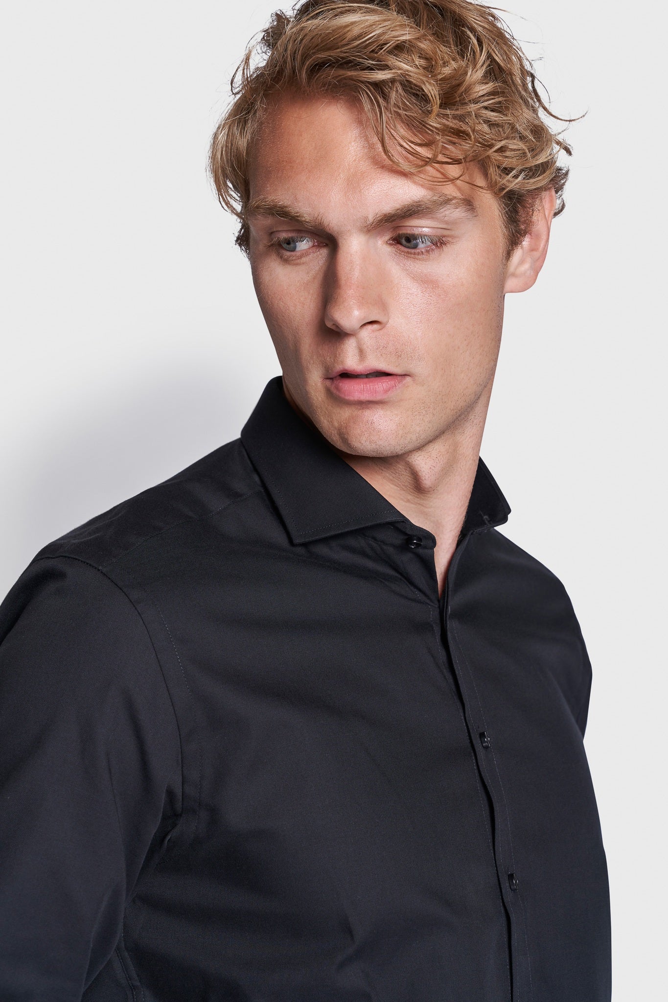 BS Aspen Modern Fit Shirt - Black
