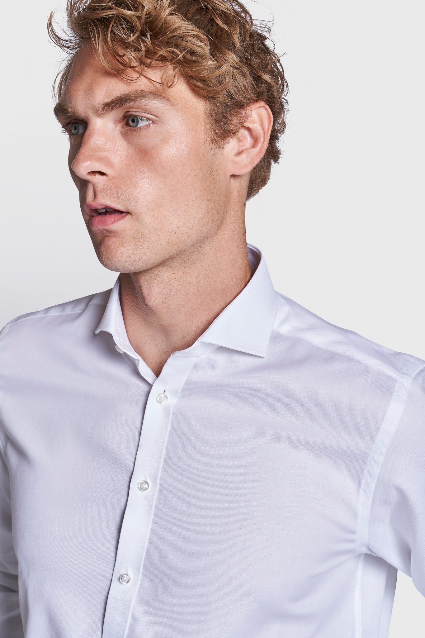 BS Mahogany Modern Fit Shirt - White