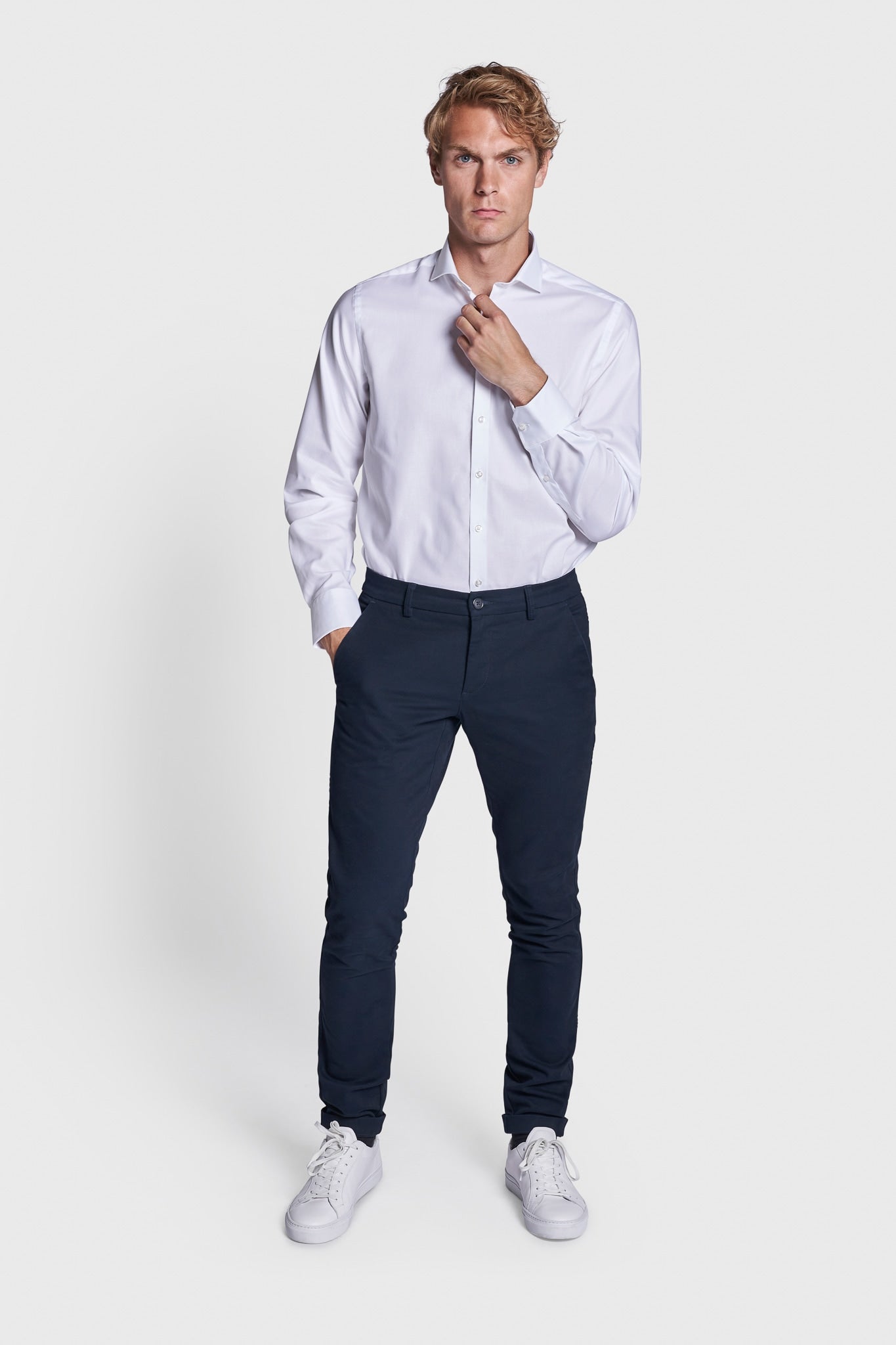 BS Mahogany Modern Fit Shirt - White