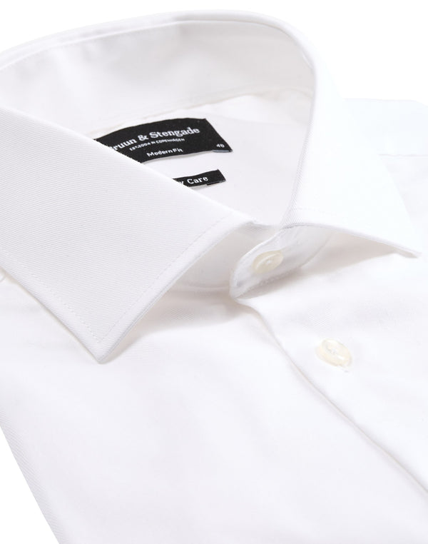 BS Leandro Modern Fit Shirt - White