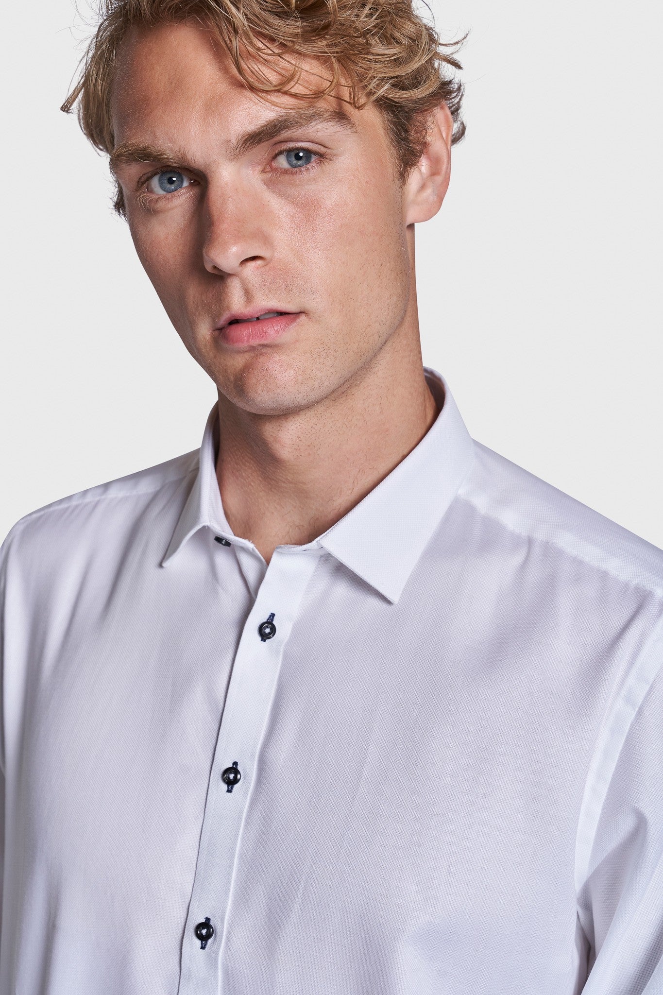BS Pat Modern Fit Shirt - White