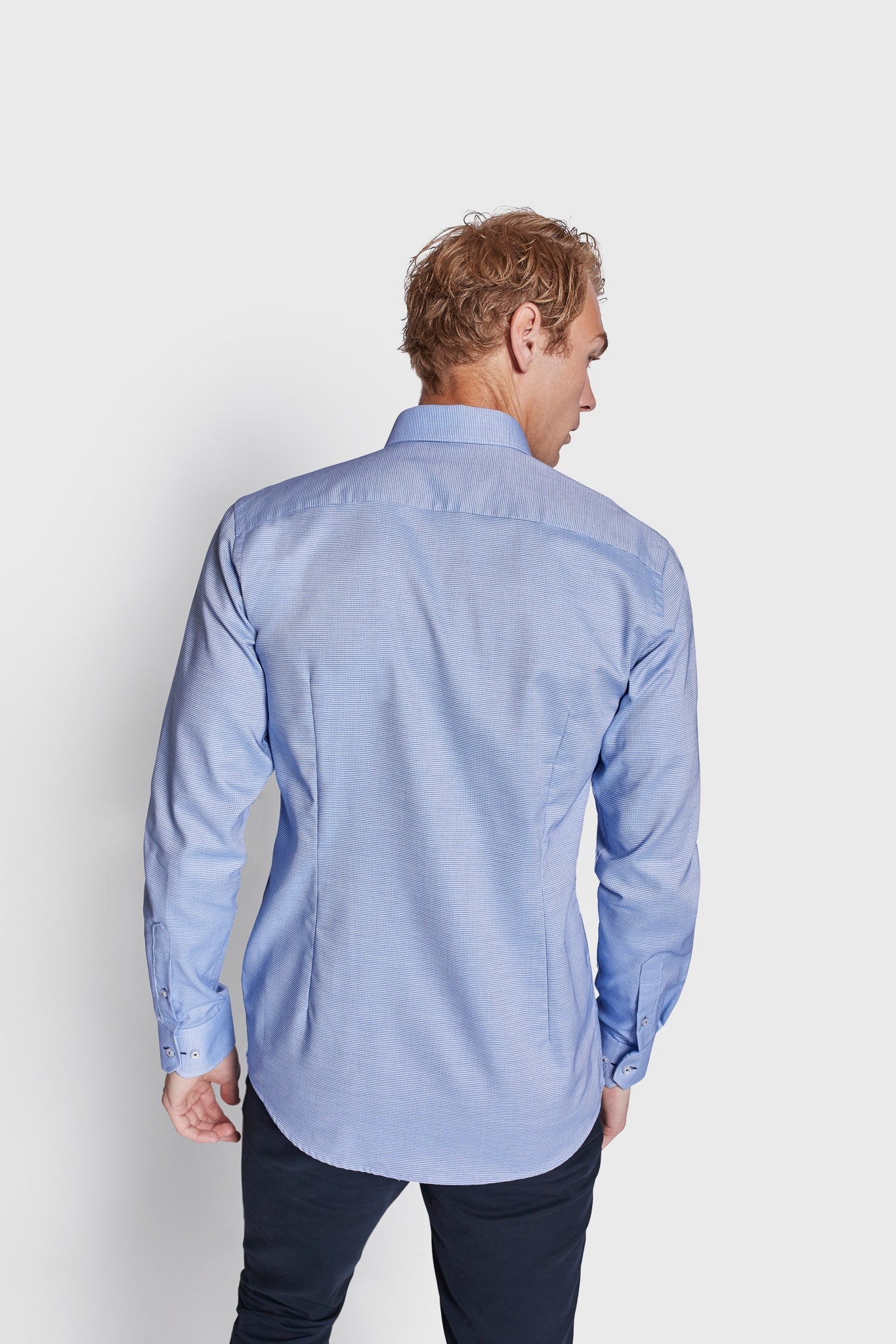 BS Joaquim Slim Fit Skjorte - Light Blue
