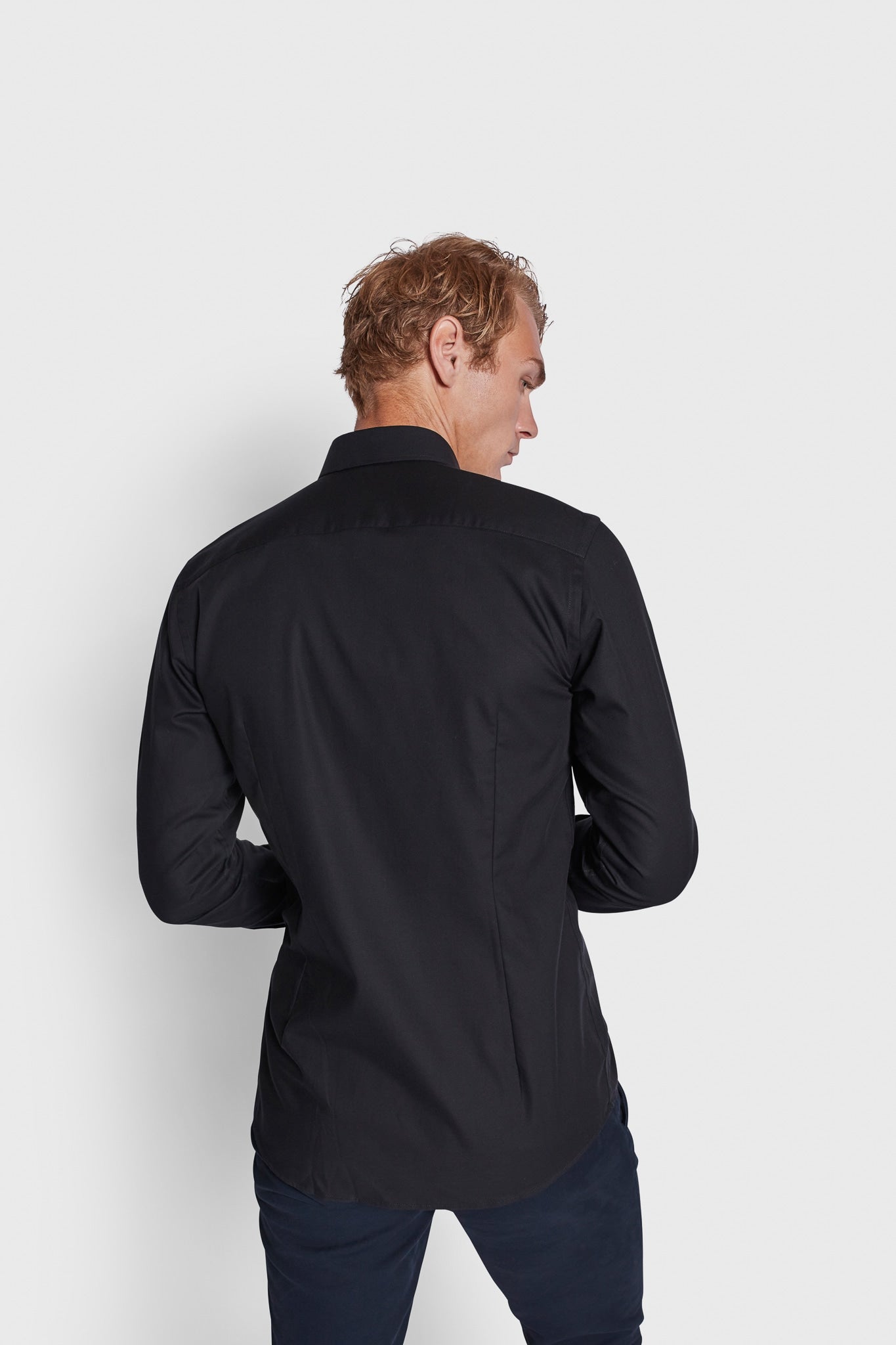 BS Aspen Slim Fit Shirt - Black