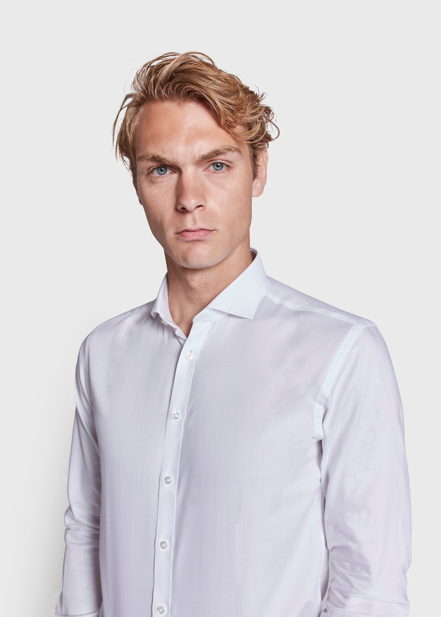 BS Mahogany Slim Fit Shirt - White
