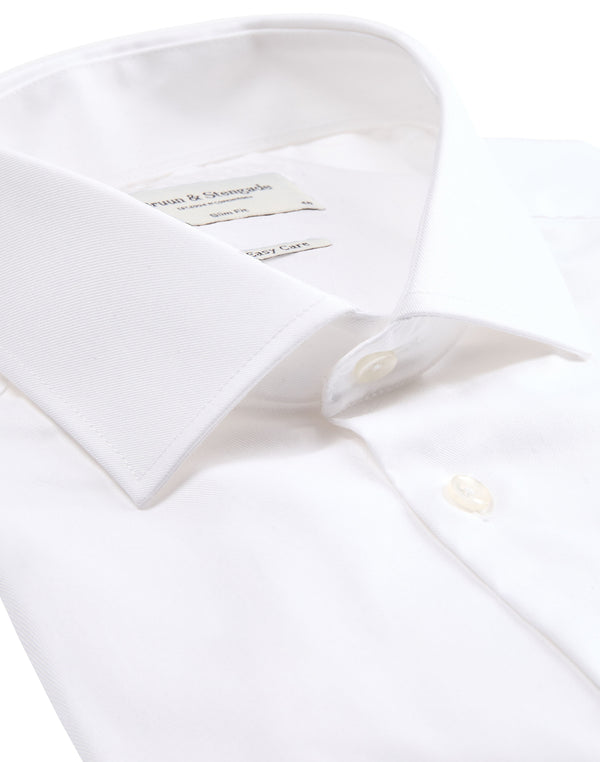 BS Marton Slim Fit Shirt - White