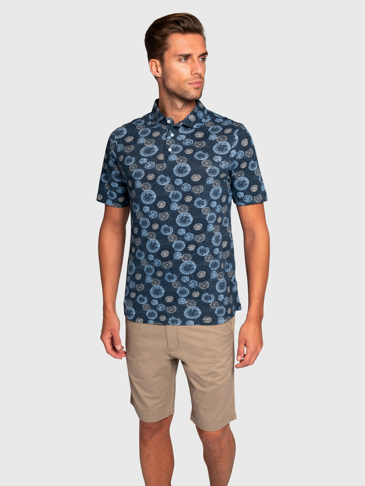 BS Maldives Regular Fit Polo Shirt - Blue